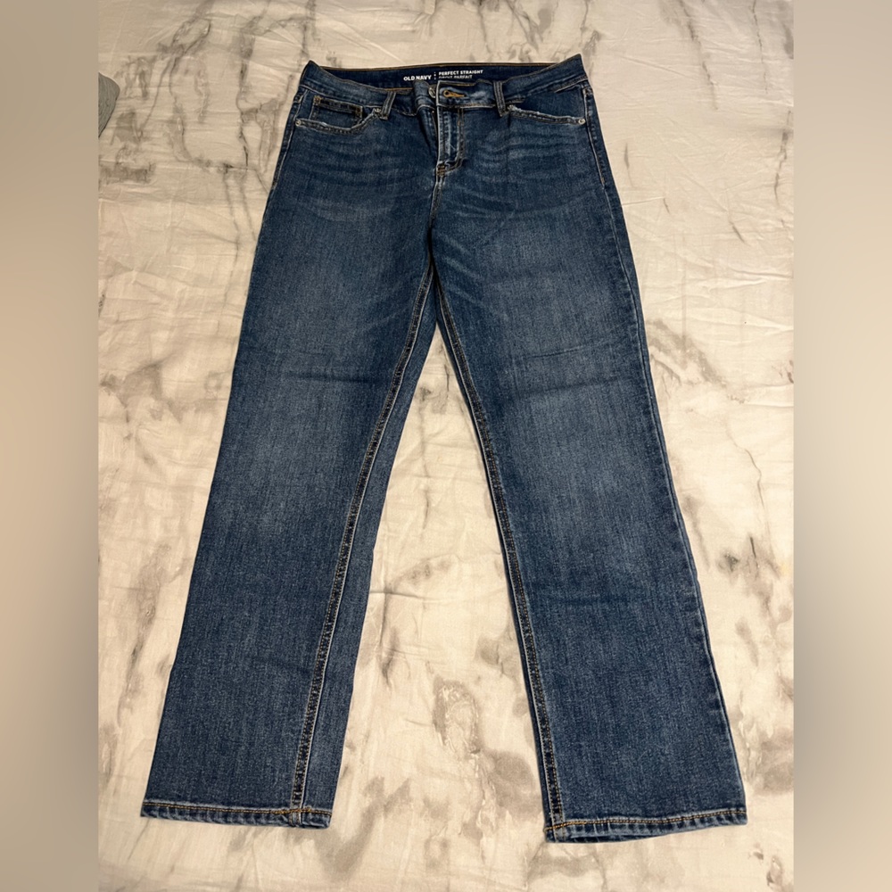 Old navy perfect straight jeans